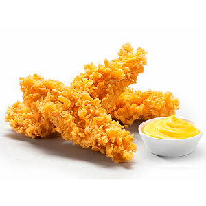 Стрипсы оригинальные с соусом 3 штуки