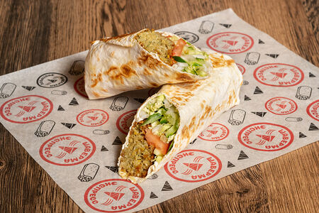 Шаверма вегетарианская с фалафелем