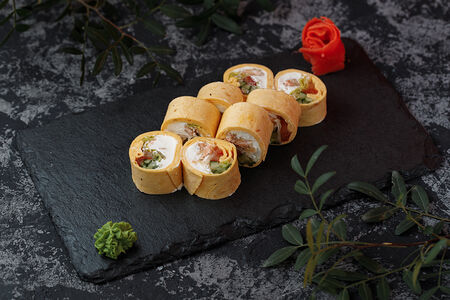 Ролл Тортилья с лососем