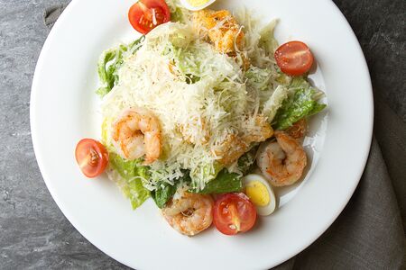 Цезарь с креветками