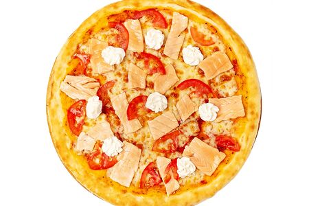 Пицца с семгой