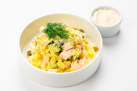 Салат Столичный с курицей