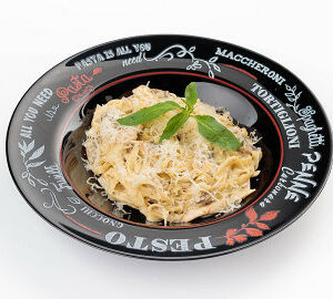 Тальятелле с курицей  и грибами