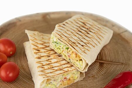 Шаурма Вегетарианская mini в пшеничном лаваше