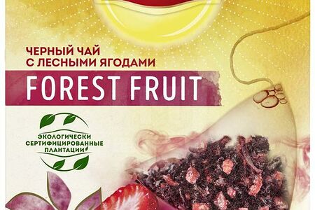 Lipton Forest Fruit Чай 20пак-пирамидок