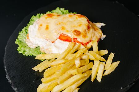 Курица по-французки