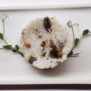 Рис с грибами