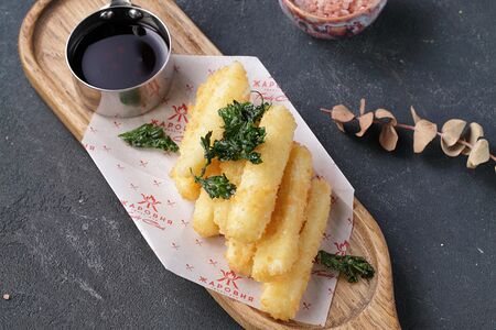 Хрустящие сырные палочки