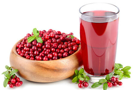 Морс клюквенный