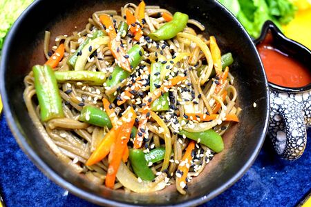 Вок с овощами