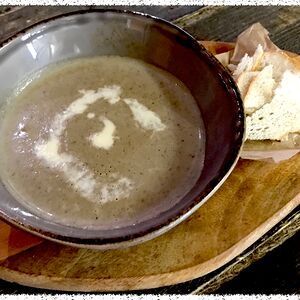 Суп пюре грибной