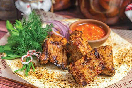 Шашлык из рёбрышек