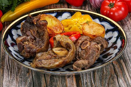 Казан-кебаб из баранины