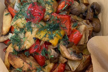 Жаркое с грибами