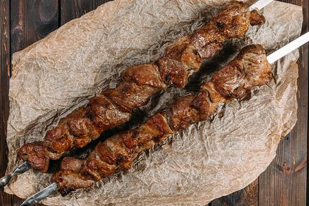 Шашлык из cвинoй шейки