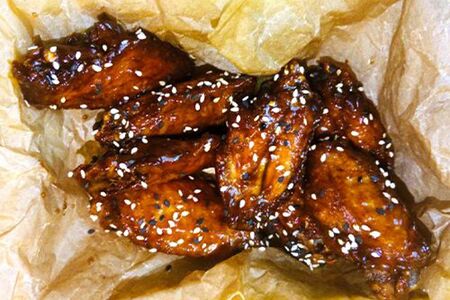 Куриные крылышки острые