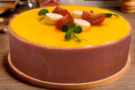 Мясной торт Сырная курочка детям