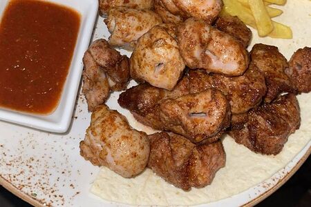 Шашлык из куриного бедра