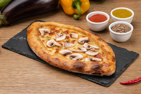 Пиде с курицей и грибами