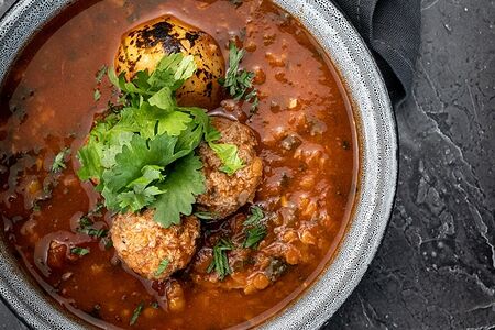 Бозбаш с фрикадельками