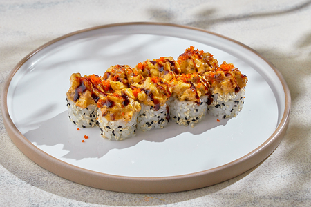 Запеченный ролл с угрем