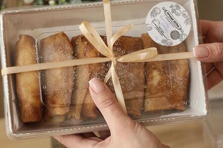 Блинчики с творогом