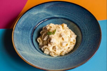 Феттуччине с курицей