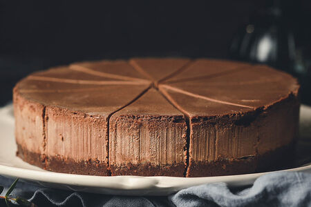 Чизкейк шоколадный