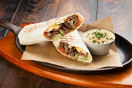 Шаурма с бараниной