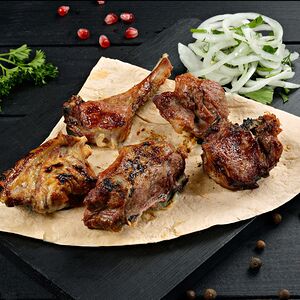 Шашлык Ассорти из баранины