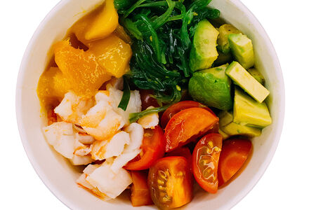 Поке с креветками