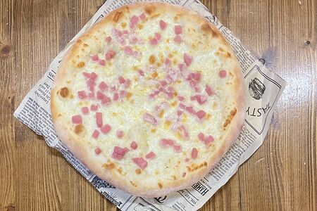 Мини-пицца с ветчиной