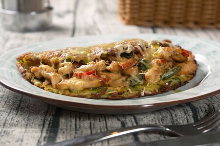 Драник с куриным жюльеном