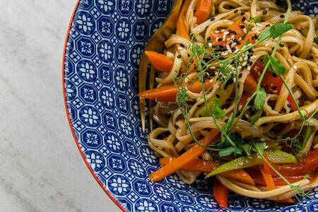 Тайская лапша удон Овощная