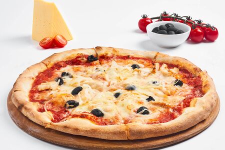 Пицца с курицей