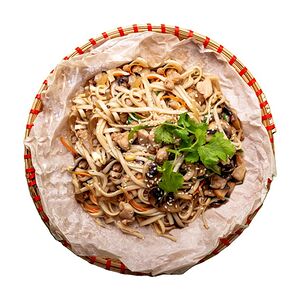 Удон с курицей