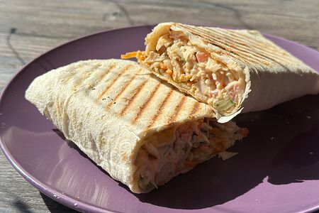 Стандартная шаурма с куриным шашлыком