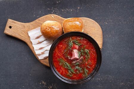 Борщ с говядиной