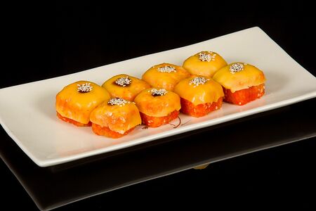 Запеченный ролл Гейша