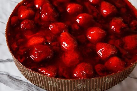 Пирог Вишня-клубника