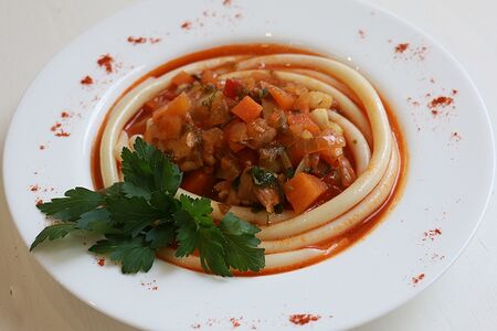 Лагман с говядиной