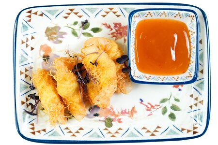 Креветки темпура