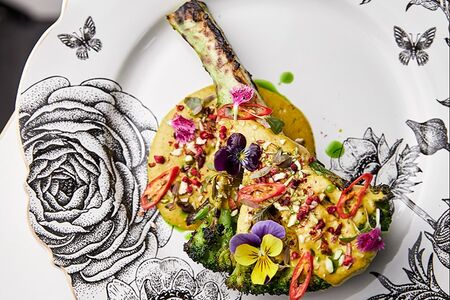 Брокколи на огне