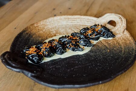 Дим самы с креветками и лососем