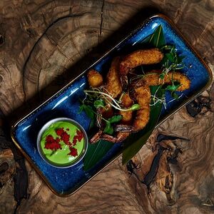 Хрустящие тигровые креветки