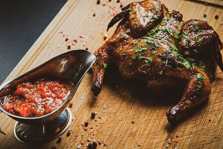 Цыпленок на гриле