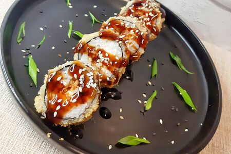 Хот ролл с хрустящим луком