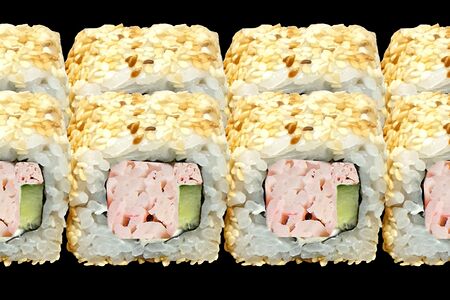 Калифорния с кунжутом