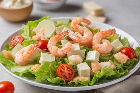 Цезарь с креветками