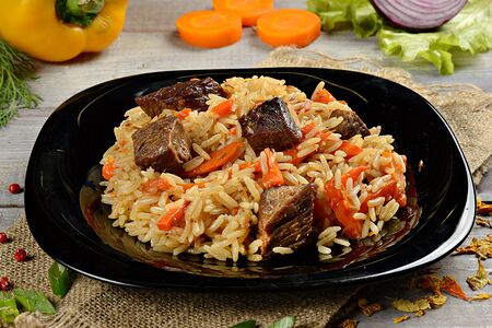 Плов из говядины